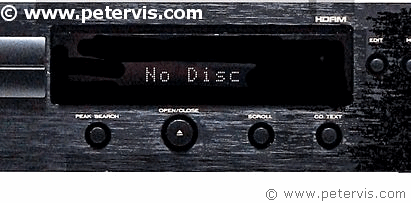 No disc error on a cd  dvd player   peter vis