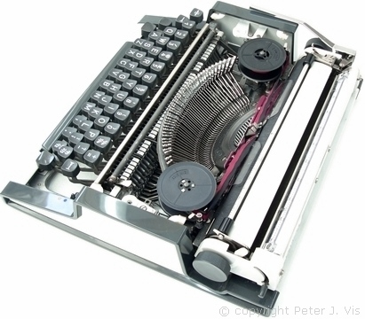 Typewriter - Back View