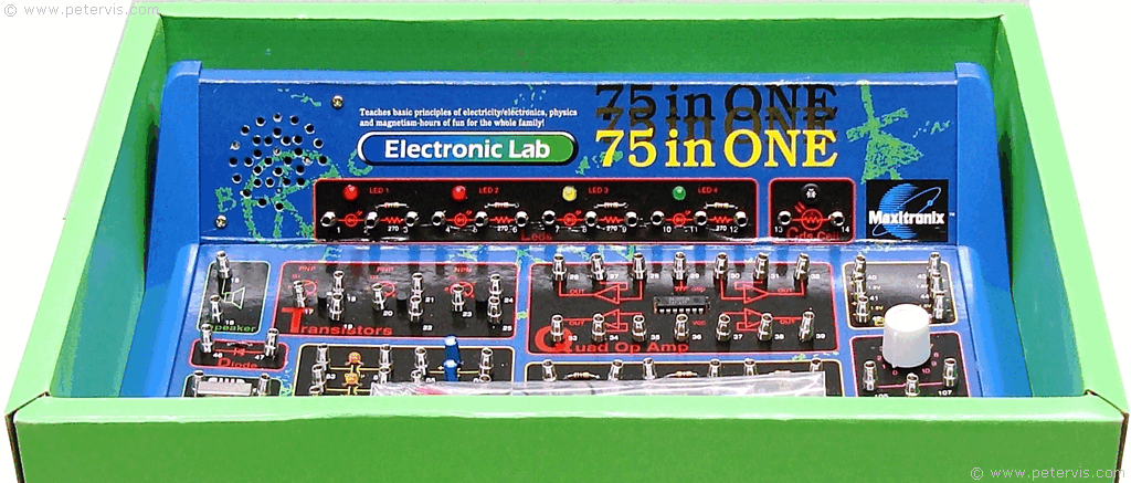 Maxitronix 75 in 1 Electronic Lab Large View