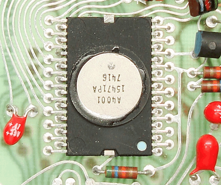 A4001 Calculator Chip