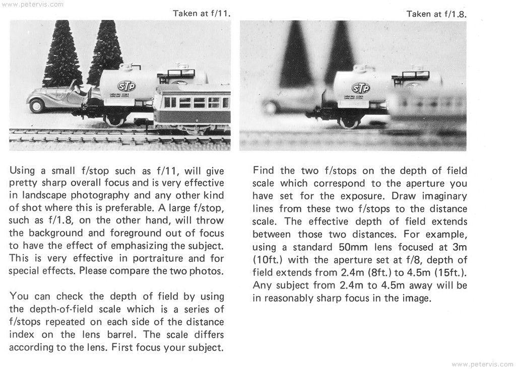 Canon AV-1 Depth of Field - Manual Page 40