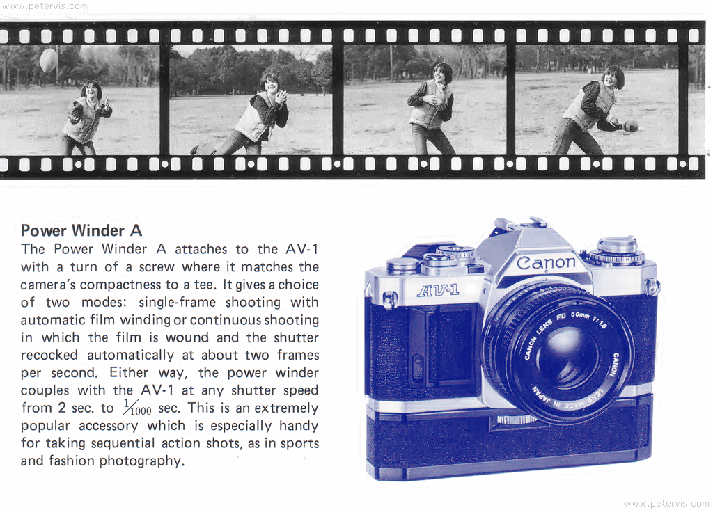 Canon AV-1 Power Winder A - Manual Page 64