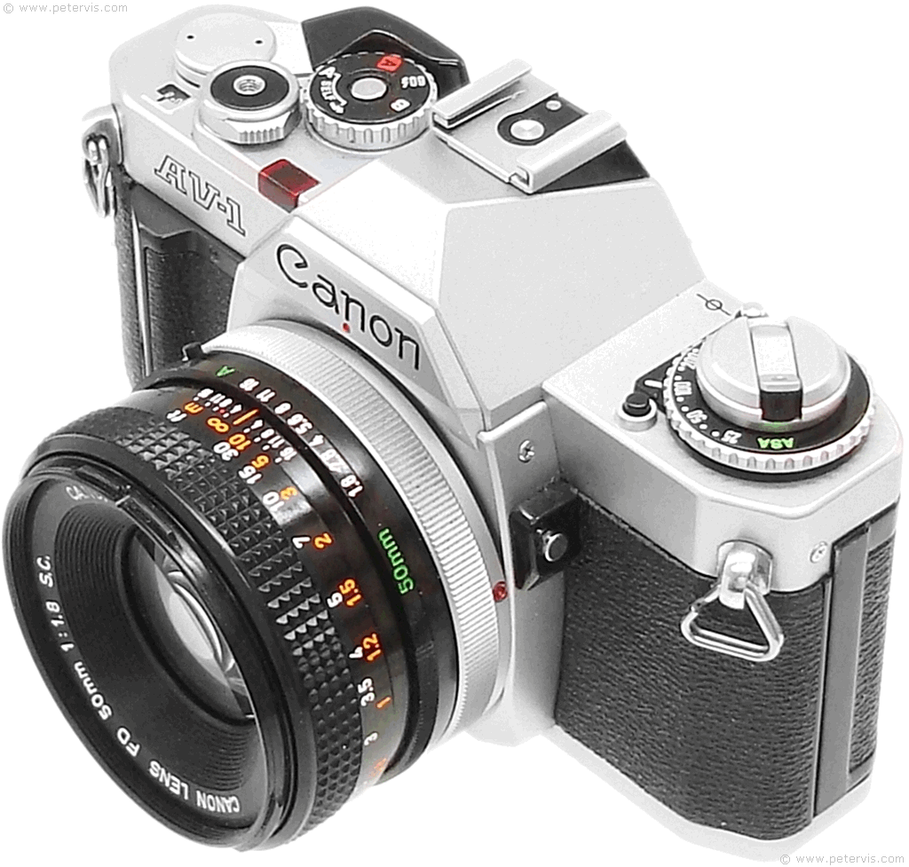 Canon AV-1 SLR Camera Large Image