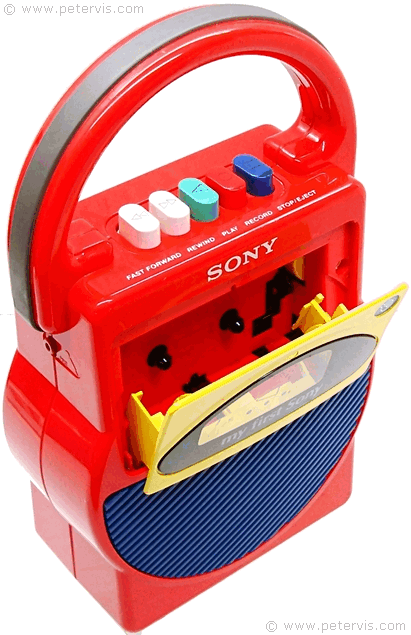 MY FIRST SONY TCM 4000 magnétophone à cassette rétro vintage 80s non  fonctionnel EUR 24,90 - PicClick FR