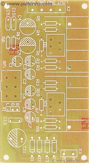 TDA2030A Audio Amplifier Kit PCB
