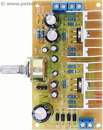 TDA2030A Audio Amplifier Kit Results