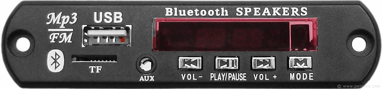 MP3 Player Module with Bluetooth
