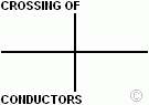Crossing of conductors