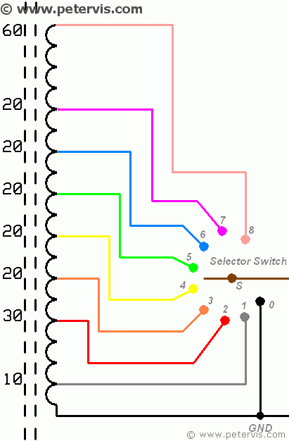 Band Selector Switch Schematic