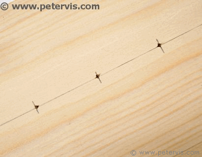 Guide Holes on Wood