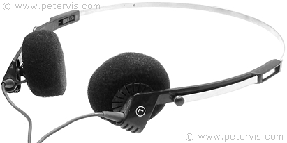 Philips D1720 Vintage Headphones