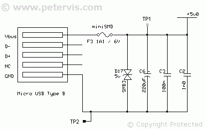 Circuit Diagram of Voltage Input Section