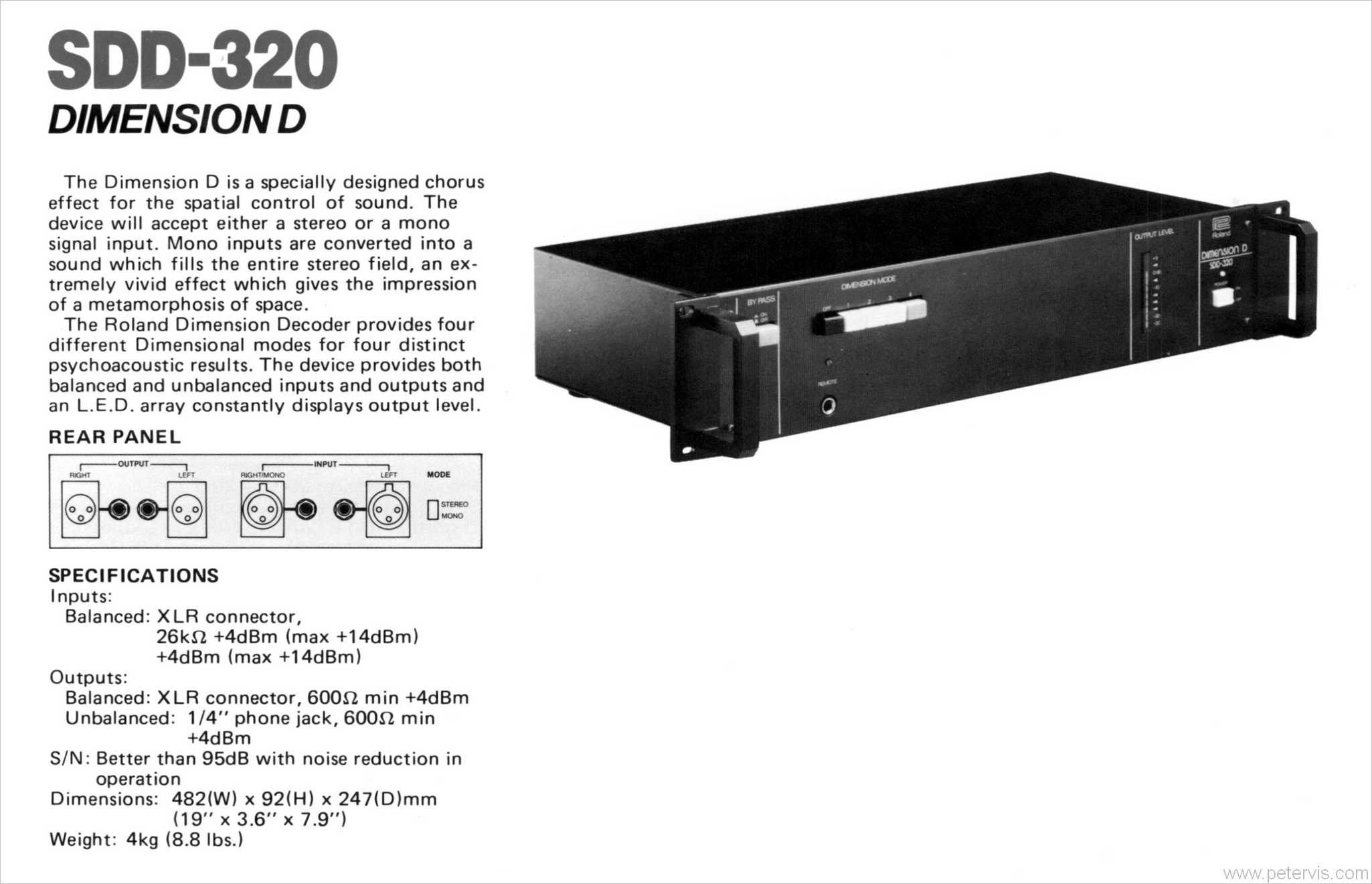 Roland SDD-320 -- Roland Amps and PAs Volume 2