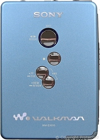SONY RM-WME23L Remote Control for Sony Walkman Cassette Player, EX