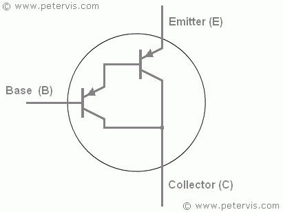 Darlington Transistor Symbol