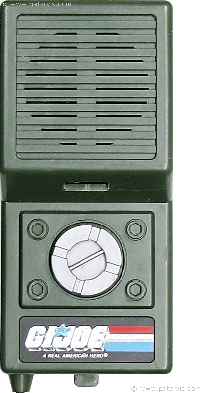 G. I. Joe Walkie Talkie Speaker Microphone Handset