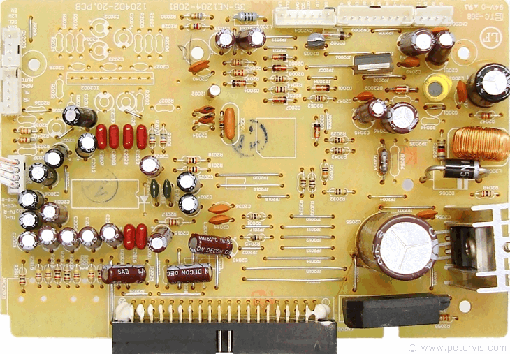 Hitachi AX-M140 System Control Board 1204D2-20