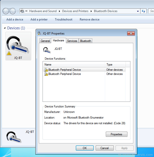 Bluetooth Enumerator Driver Windows 10