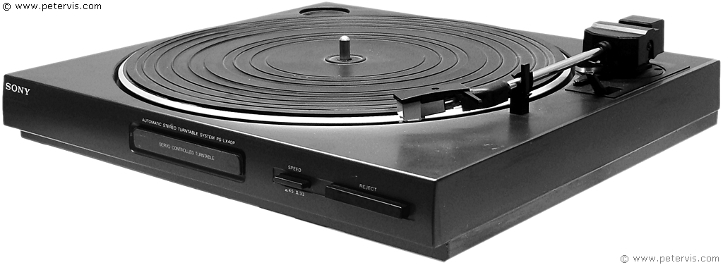 PS-LX40P Stereo Turntable System Large Image