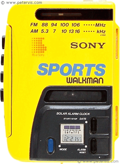 Sony WM-AF58 Sports Walkman Durable Portable Radio Cassette Player (wi